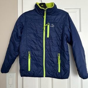 LL Benas boys jacket reversible